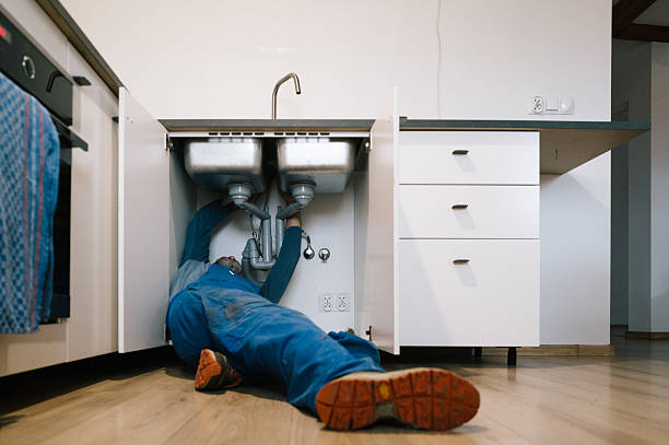 Professional Plumbing technician working in Levittown, PA